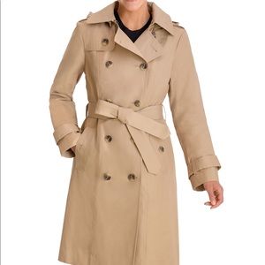 London Fog women’s double breasted trench coat